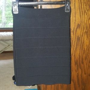 BCBGMaxAzria Pull-On Bandage Skirt